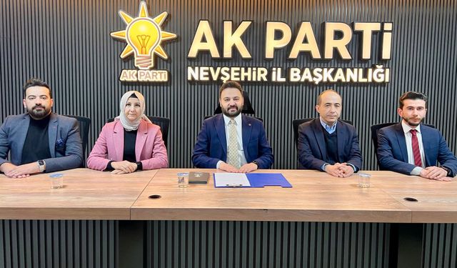 AK Parti'den Nevşehir'de 8. Büyük Olağan Kongre Öncesi Ortak Mesaj