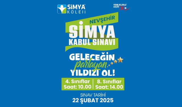 Simya Koleji 2025 yılı bursluluk sınavına hazır