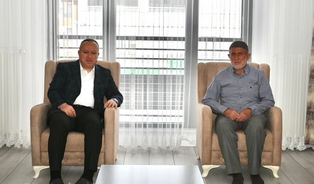 Nevşehir Valisi Fidan ilk bayram ziyaretini şehit ve gazi ailesine yaptı