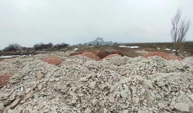 Kapadokya’da İnşaat Atıkları İçin Mimarlar Odası Harekete Geçti