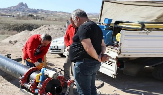 Göreme içme suyunda 2. etap da tamam!