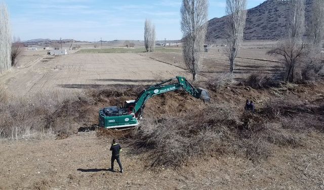 Karapınar'da 3'üncü etap dere ıslahı projesi başlatıldı