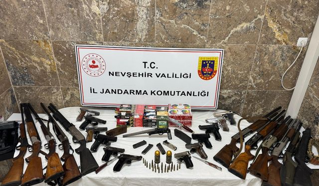 Nevşehir’de maganda operasyonu: 15 gözaltı