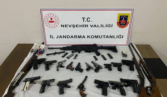Nevşehir İl Genelinde Ruhsatsız Silahlar Bir Bir Toplanıyor!