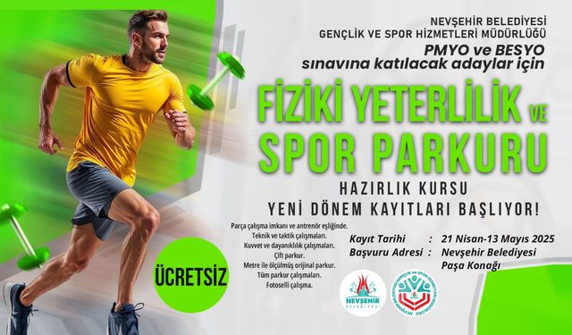 Fiziki Yeterlilik ve Spor Parkuru Hazırlık Kursu