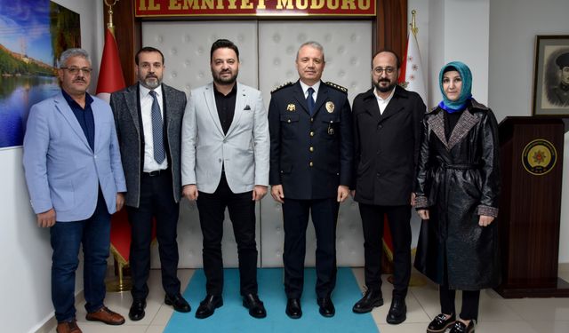 İl Başkanı Aygün'den Nevşehir Emniyet Müdürüne Polis Haftası Ziyareti