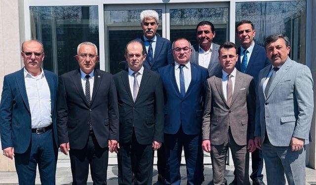 Nevşehirli başkanlardan bölge müdürü Baykendi'ye ziyaret