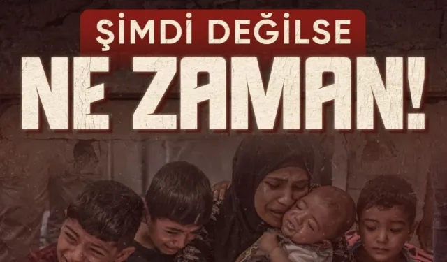 Nevşehir'de Gazze için tarihi çağrı: 'Şimdi değilse ne zaman'