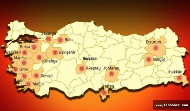 AFAD Açıkladı! Nevşehir en güvenilir 23 il arasında