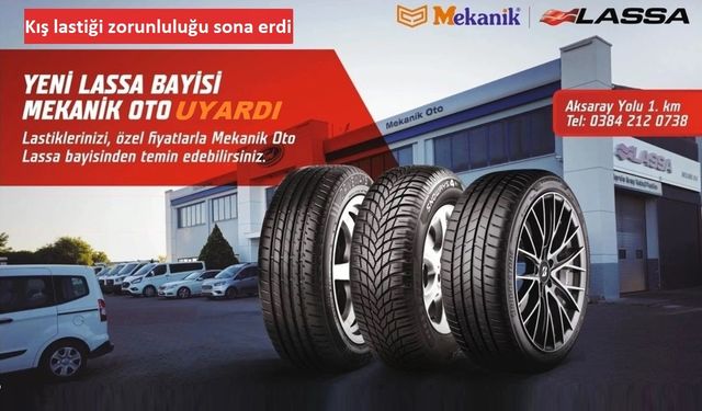 Kış lastiği zorunluluğu sona erdi: Nevşehir'de lastikçilere yoğun talep