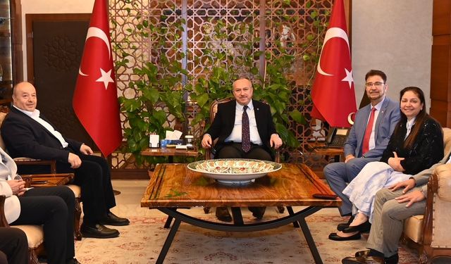 İngiltere'nin Türkiye Ticaret Elçisi Afzal Khan Nevşehir'de