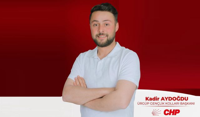 CHP Ürgüp Gençlik Kolları Başkanlığına Atama
