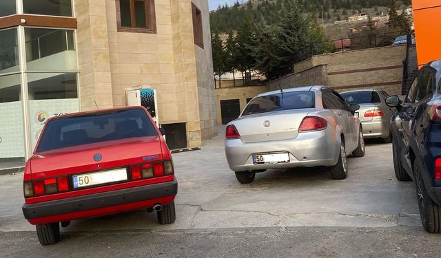 Nevşehir'de elektrikli şarj noktasına hatalı park tepkisi!