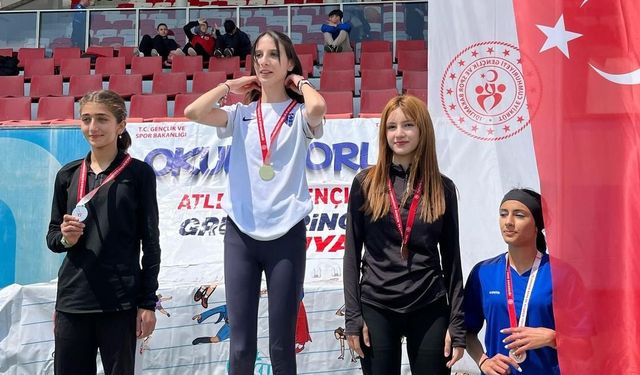 Nevşehirli güreşçi Türkiye 2.si oldu