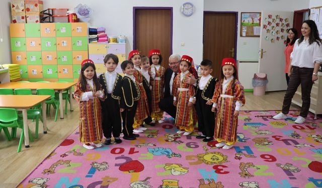 İl Milli Eğitim Müdürü Yusuf Yazıcı Lale Anaokulunu Ziyaret Etti
