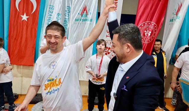 Özel sporcular Nevşehir il şampiyonasında buluştu