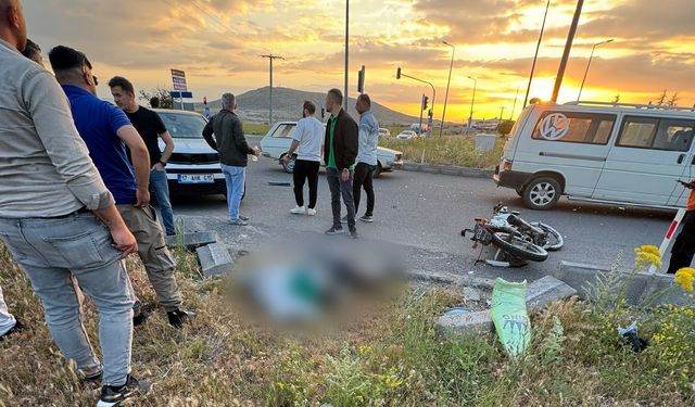 Nevşehir'de motosiklet kazası yine can aldı