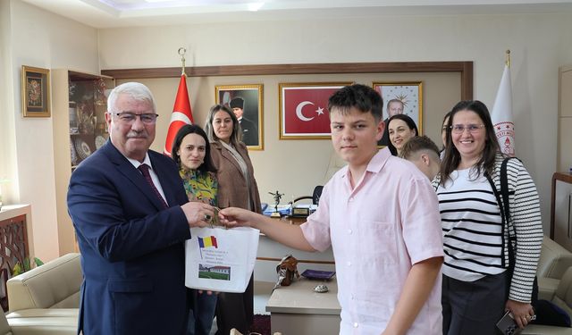 Portekiz ve Romanyalı öğrencinler Nevşehir'de