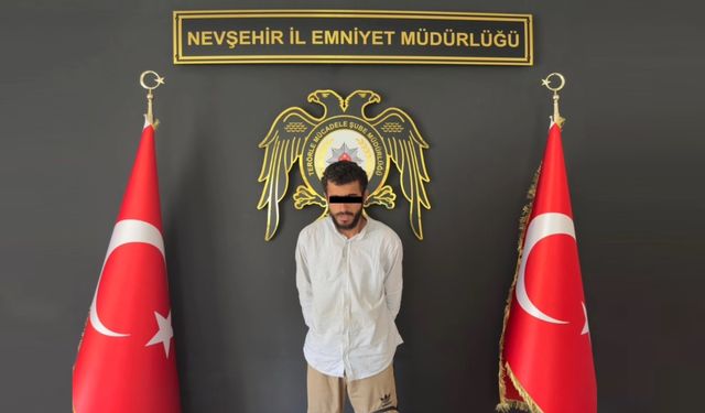 Nevşehir emniyetinden operasyon: DEAŞ'lı 1 kişi tutuklandı
