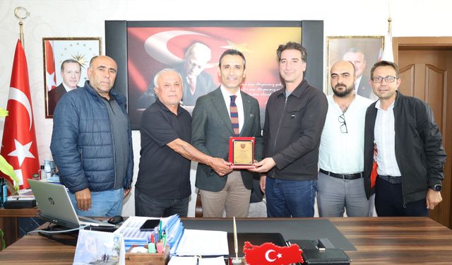 Derinkuyugücü Spor Kulübü’nden İl Müdürü Özdemir’e ziyaret