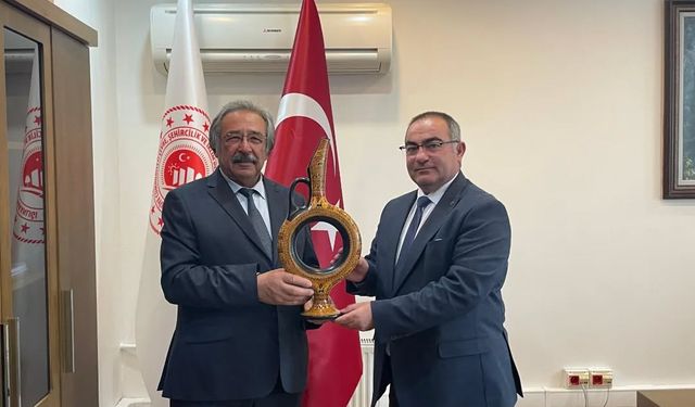 Başkan Sarıtaş, İller Bankası Bölge Müdürlüğü'nde