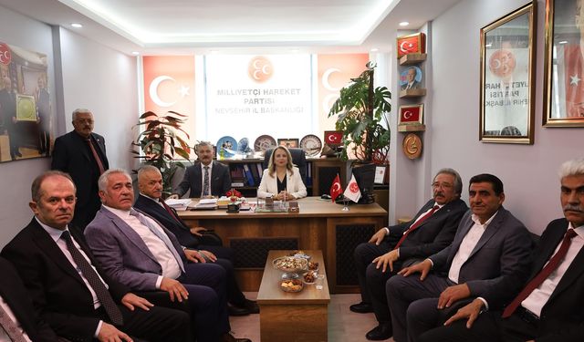 MHP Nevşehir İl Başkanlığında bayramlaşma