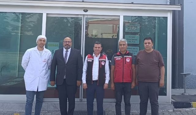 İl Müdürü Memiş'ten Funny Gıda'ya ziyaret
