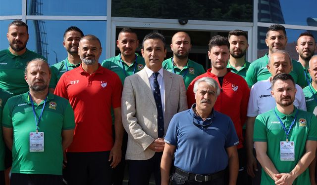Nevşehir'de UEFA C Lisans Kursunda İlk Etap Tamamlandı