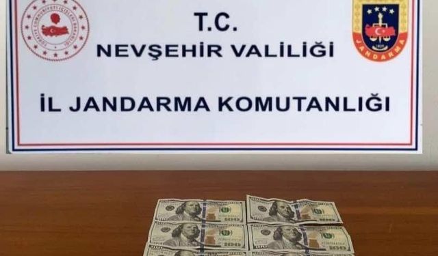 Nevşehir’de sahte dolar operasyonu!