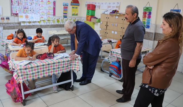 İl Milli Eğitim Müdürü Yusuf Yazıcı, Öğrencilerin Okullarına Misafir Oldu