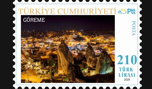 Göreme Belediyesi özel posta pulu bastırdı