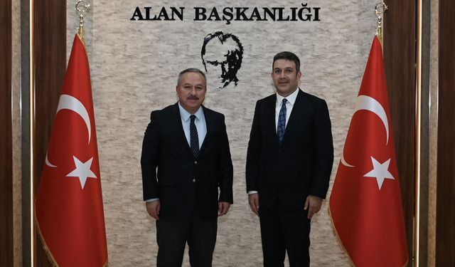 Vali Fidan'dan Kapadokya Alan Başkanı Aslanbay’a Hayırlı Olsun Ziyareti