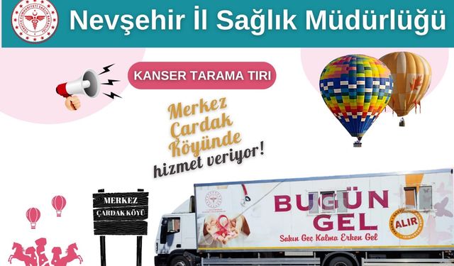 Nevşehir İl Sağlık Müdürlüğü’nden Önemli Duyuru!