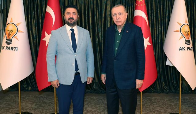 Emre Çalışkan Cumhurbaşkanı Erdoğan ile Nevşehir'i görüştü
