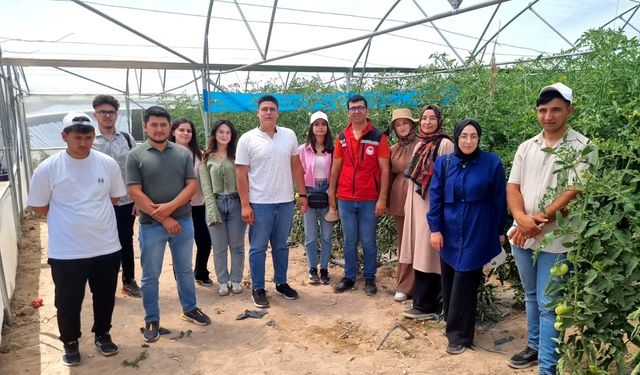 Nevşehir Tarım Müdürlüğü’nden Stajyerlere Teknik Gezi