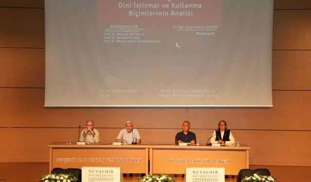 NEVÜ’den 15 Temmuz Paneli Yayında
