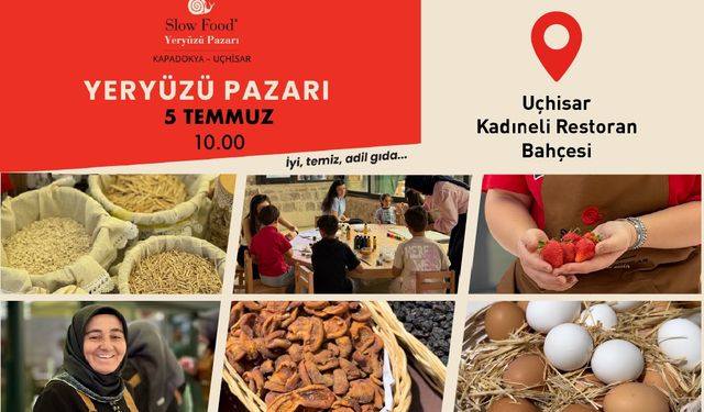 Yoksa hala görmediniz mi? Kapadokya Yeryüzü Pazarına Bekliyoruz