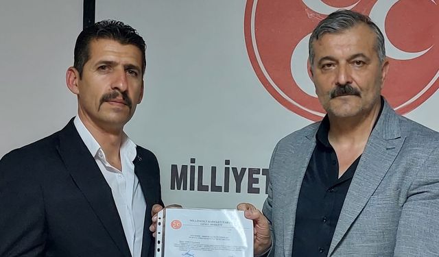 MHP Derinkuyu İlçe Başkanlığı’na Ahmet Yıldırım Atandı
