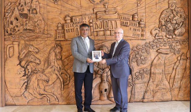 Yılmaz’dan NEVÜ Rektörü Aktekin’e Ziyaret