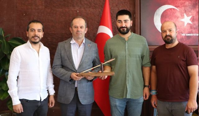 Gökbörü Geleneksel Okçuluk Kulübü’nden Başkan Çamcı’ya Ziyaret