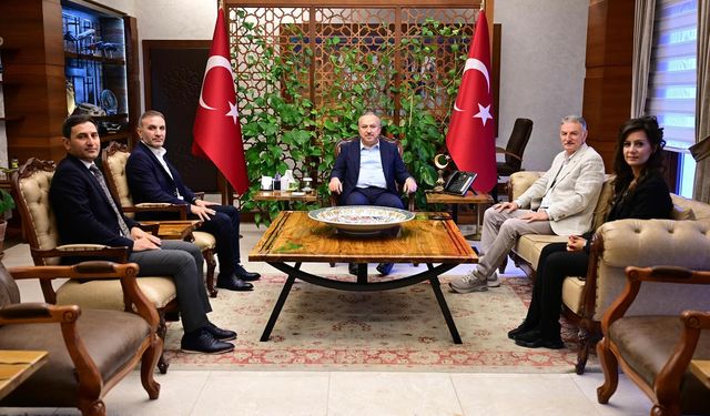 TMO Genel Müdürü'nden Nevşehir Valisi Fidan'a ziyaret!