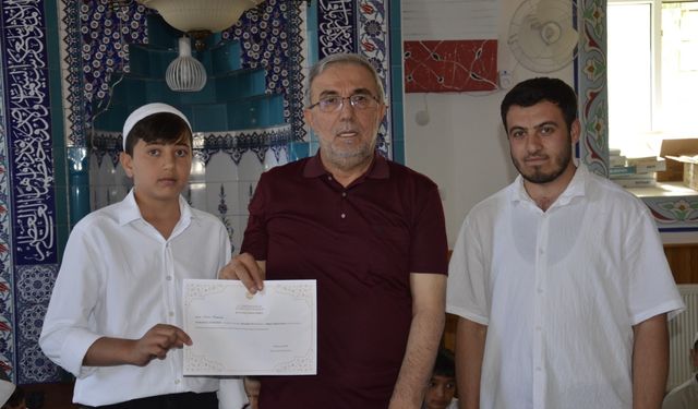 Nevşehir Boğazköy’de Kur’an Kursu Mezuniyeti