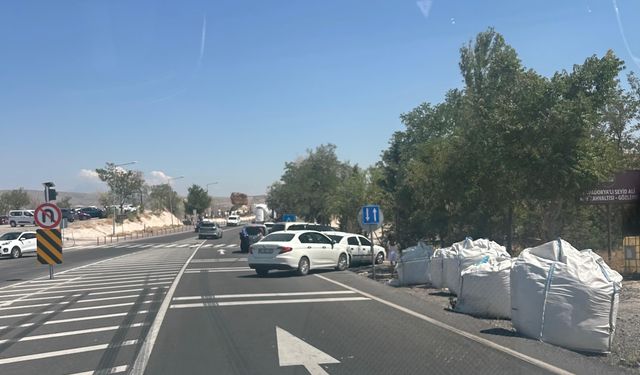Ürgüp Üç Güzeller’de Yol Otoparka Döndü!
