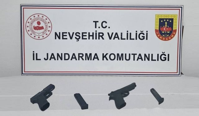 Nevşehir’de Düğünde Silah ve Kurusıkı Tabanca Ele Geçirildi
