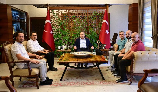 Nevşehir İHH’dan Vali Fidan’a Ziyaret