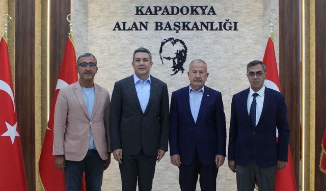 NTB'den Kapadokya Alan Başkanı Aslanbay’a ziyaret