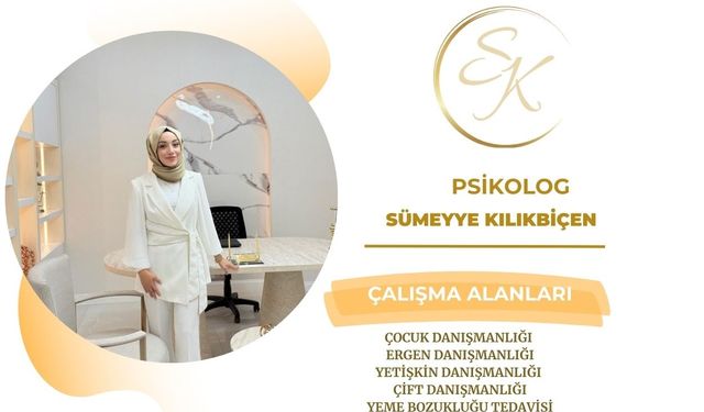 Psikolog Sümeyye Kılıkbiçen Danışan Kabulüne Başladı