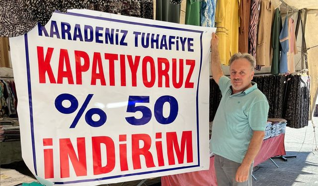 Karadeniz Tuhafiye Kapanış Satışını Başlattı: Tüm Ürünlerde %50 İndirim!