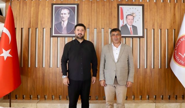 Milletvekili Çalışkan’dan NEVÜ Rektörü Aktekin’e Ziyaret