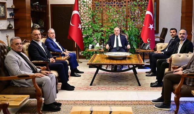 Vali Fidan’dan Spor ve Kültür Heyetlerine Kabul